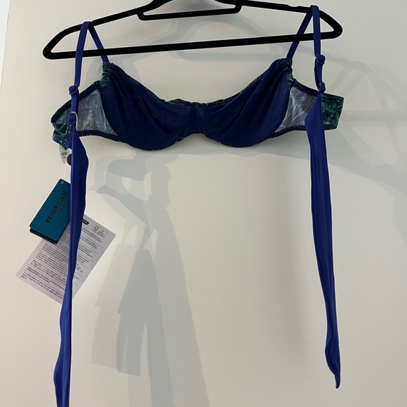 🏝NWT - Maison Lebajy Bikini Top, Size 34C - Picture 5 of 9